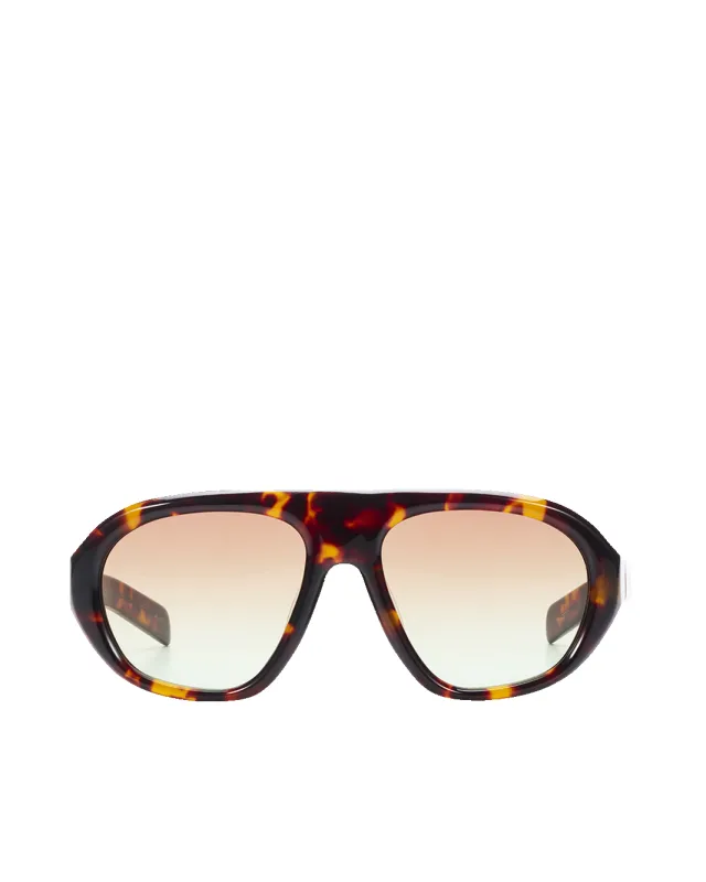 THE SHERRY - HAVANA TORT-AMBER FADE made by Banbe Eyewear