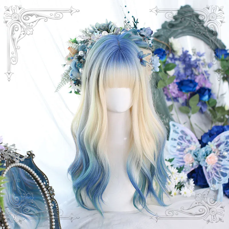 Lolita Gentle Long Curly JK Cosplay Wig sold by L-email wig
