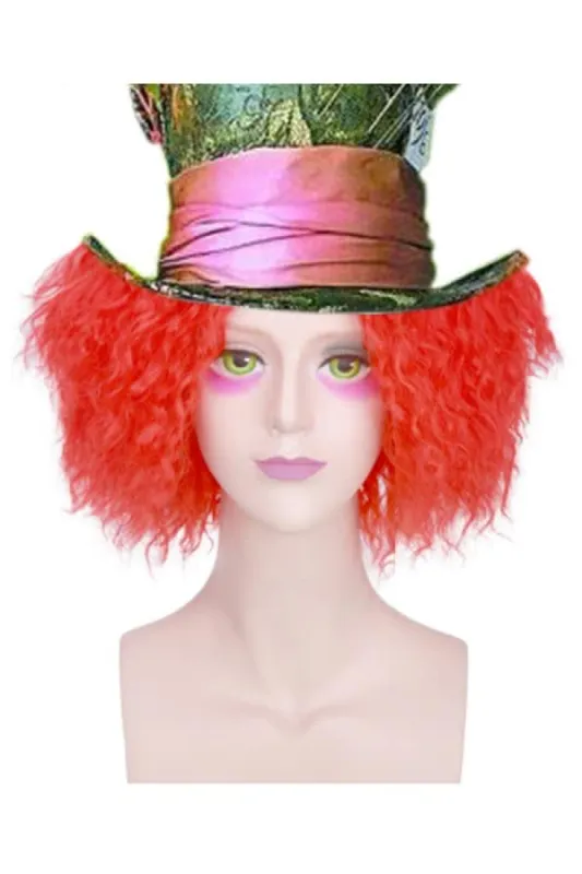 Anime Alice in Wonderland 2 Mad Hatter Cosplay Wigs for Halloween sold by Lemail wig