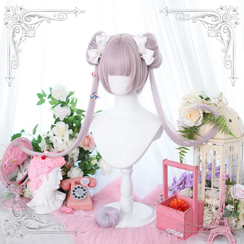 Lolita Cute JK Double Ponytail Short Cosplay Wig sold by L-email wig product image thumbnail 4