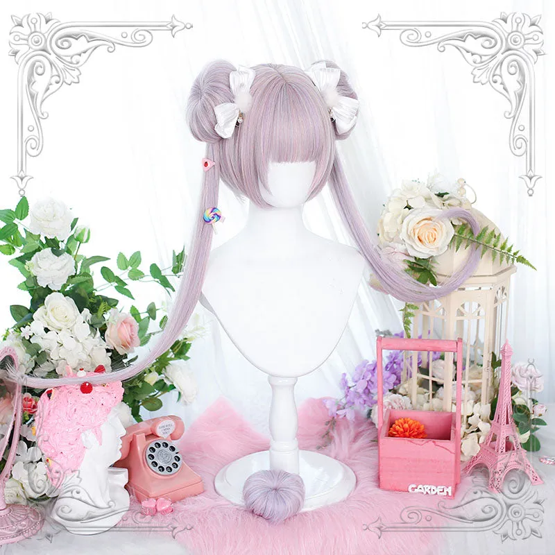 Lolita Cute JK Double Ponytail Short Cosplay Wig sold by L-email wig product image thumbnail 3