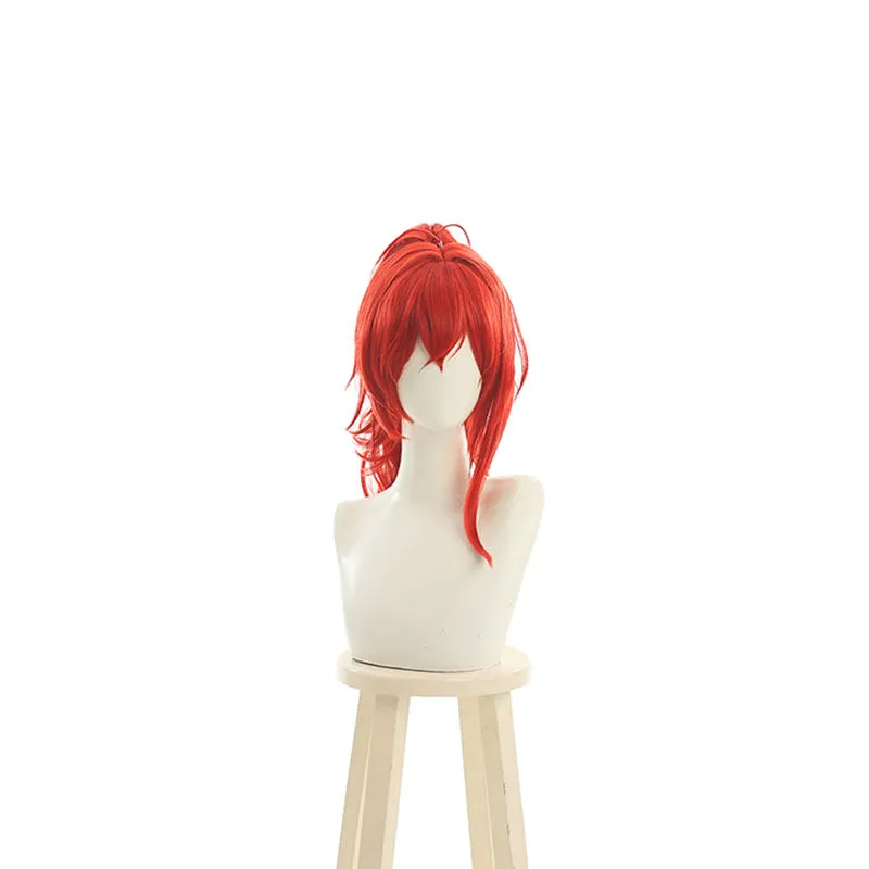 Genshin Impact Diluc Red Cosplay Wigs sold by L-email wig product image thumbnail 2