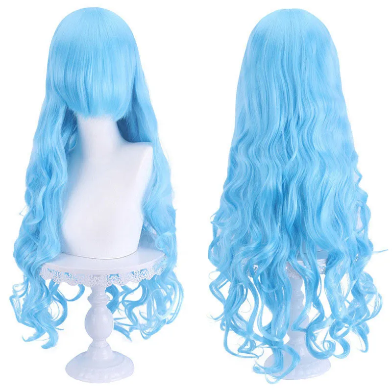 19 Colors Anime Long Curly High Quality Cosplay Wigs-O sold by Lemail wig