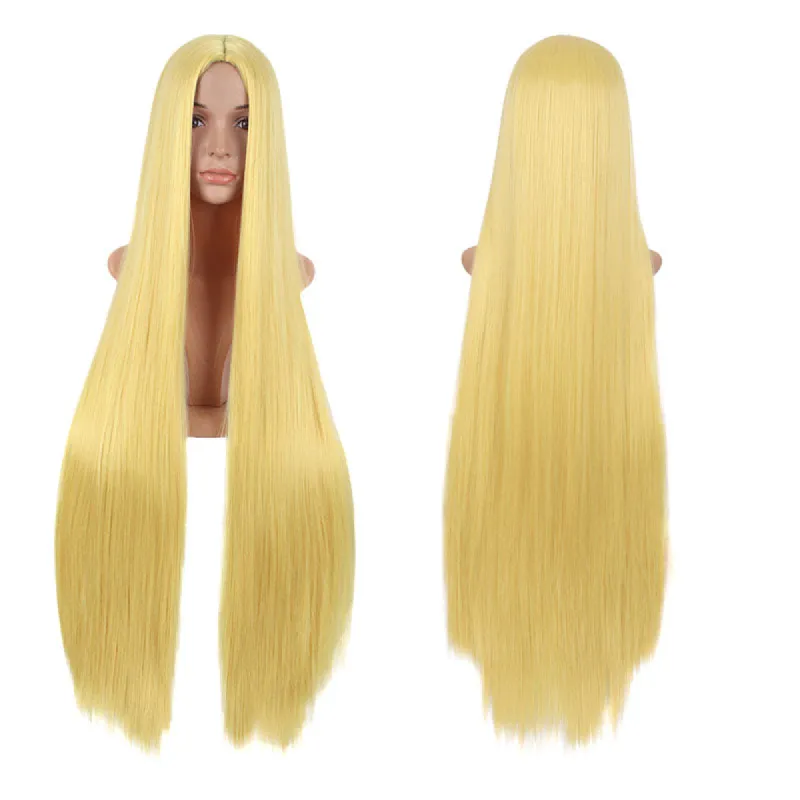14 Colors 100 cm Long Straight Cosplay Wigs-L sold by Lemail wig