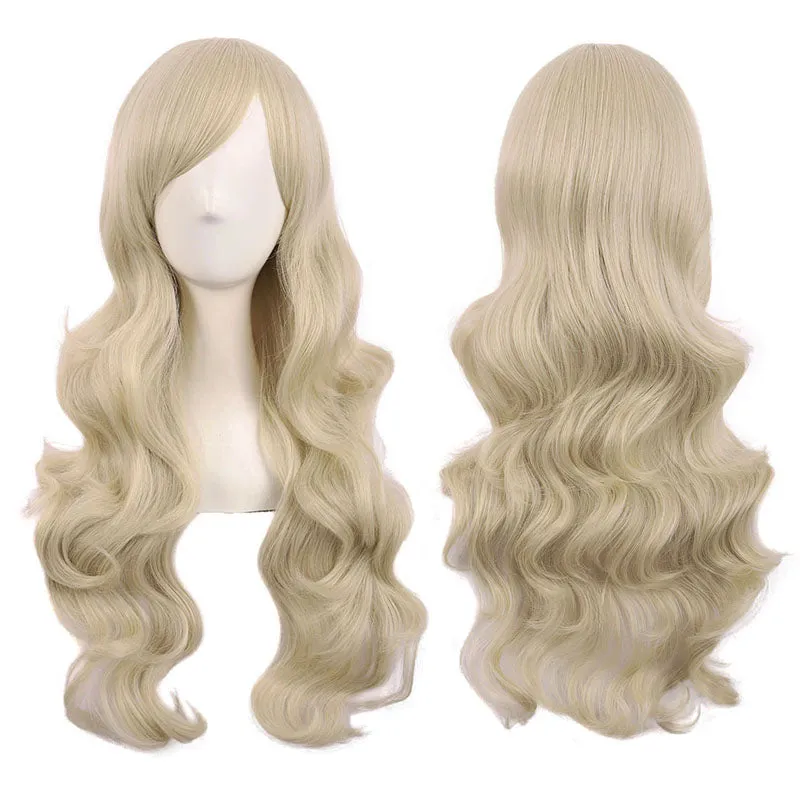 21 Colors Long Curly Anime Cosplay Wigs-O sold by Lemail wig