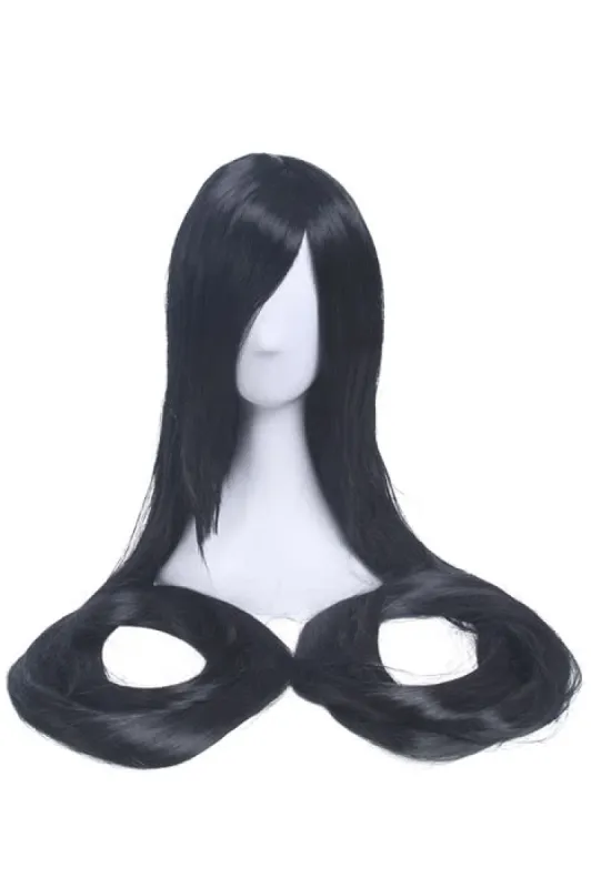 【48HR SHIP】150cm Supper Long Straight Black Cosplay Party Wig sold by Lemail wig