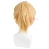 32cm/16.6inches Short Blonde Men Cosplay Wig sold by Lemail wig