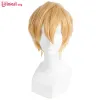 32cm/16.6inches Short Blonde Men Cosplay Wig sold by Lemail wig