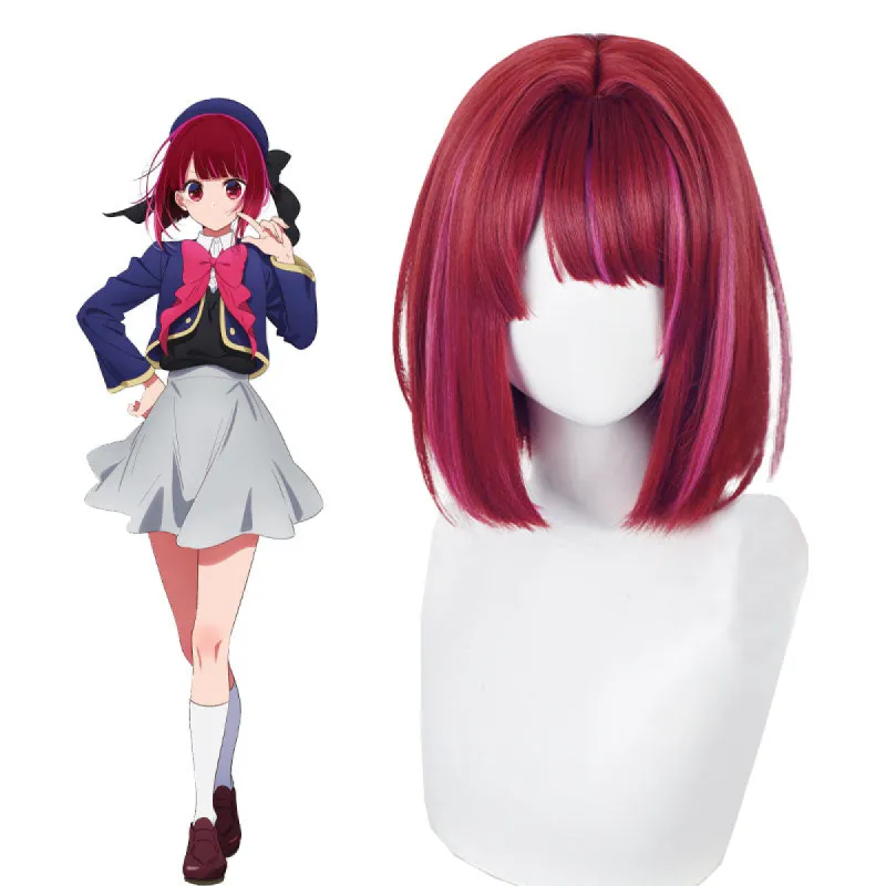 Oshi no Ko Arima Kana Multi-Color Short BoBo Cosplay Wig sold by Lemail wig