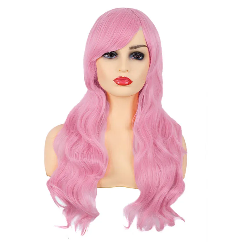 21 Colors Long Curly Anime Cosplay Wigs-D sold by Lemail wig