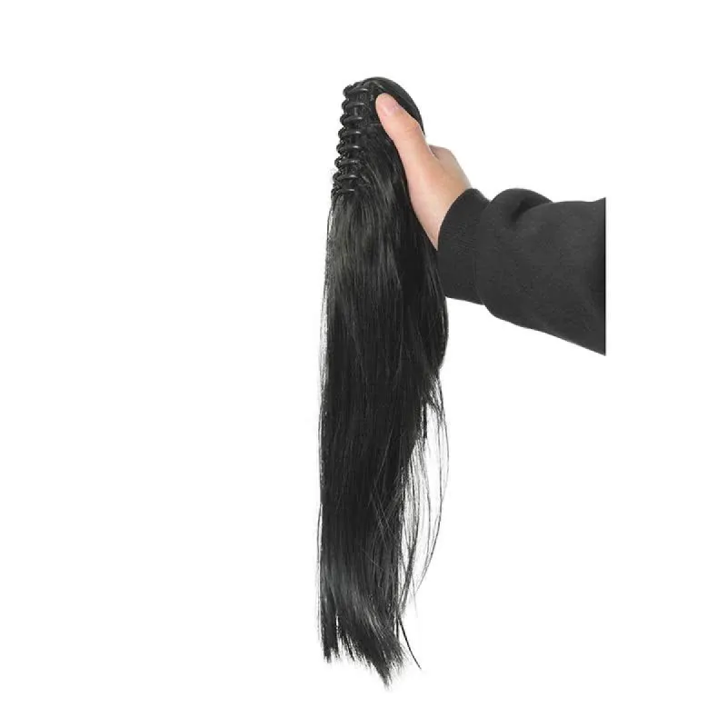Anime Dororo Hyakkimaru Long Black Ponytail Cosplay Wigs sold by Lemail wig