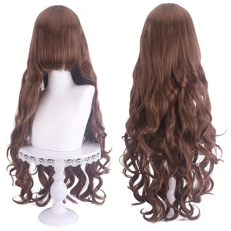 19 Colors Anime Long Curly High Quality Cosplay Wigs-H sold by Lemail wig