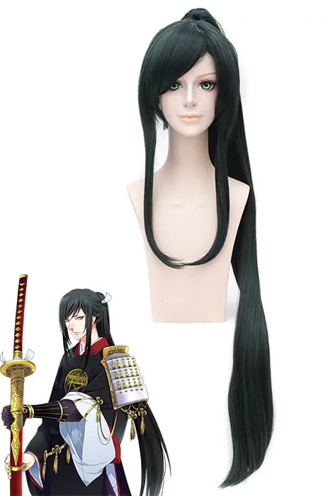 110cm Long Touken Ranbu Online Taroutachi Split Cosplay Wigs sold by Lemail wig
