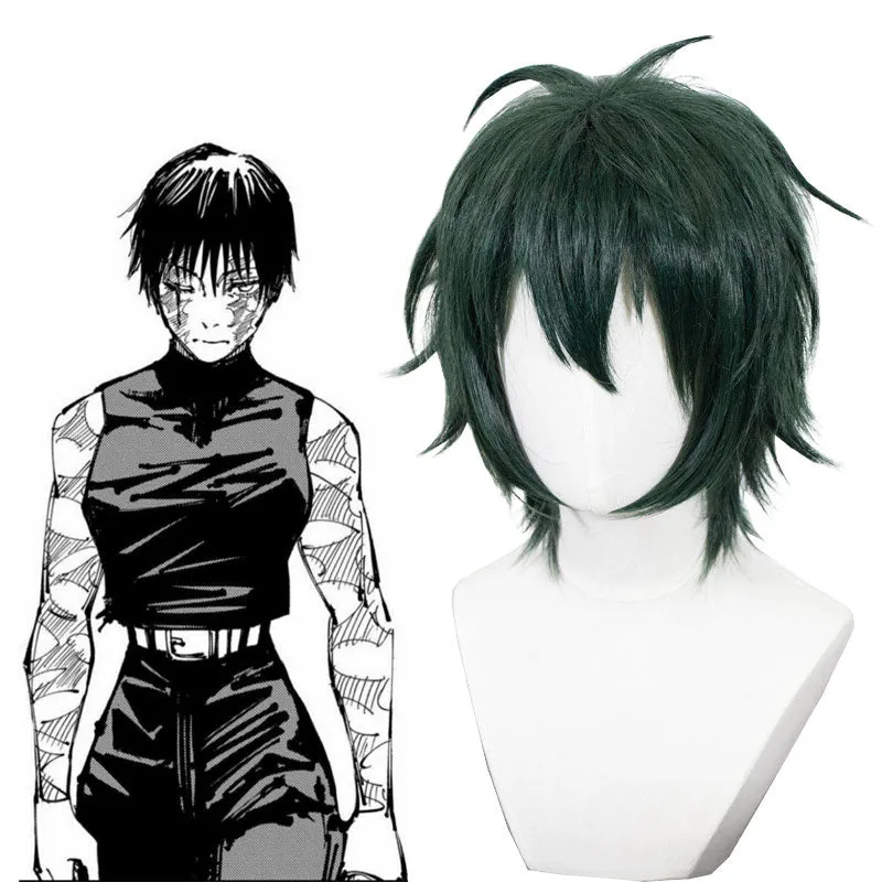 Jujutsu Kaisen Short Maki Zen'in Cosplay Wig sold by L-email wig