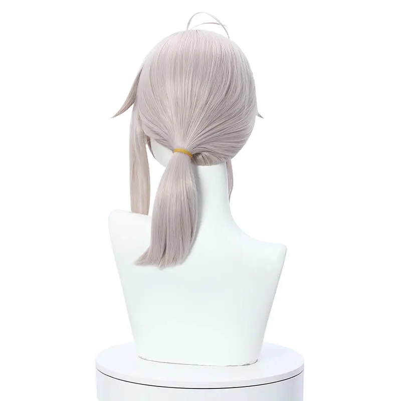 Game Genshin Impact Kaedehara Kazuha Beige Cosplay Wigs sold by L-email wig product image thumbnail 4