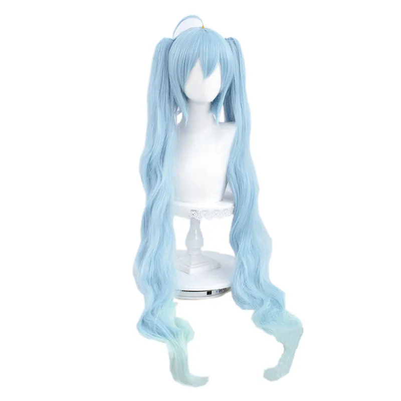 Hatsune Miku Long Blue Cosplay Wigs-C sold by Lemail wig