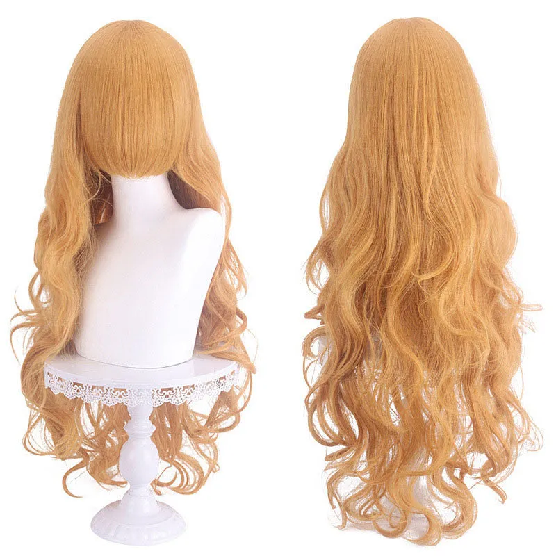 19 Colors Anime Long Curly High Quality Cosplay Wigs-D sold by Lemail wig