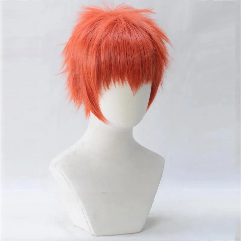 Fate Stay Night Shirou Emiya Red Cosplay Wig sold by Lemail wig product image thumbnail 4