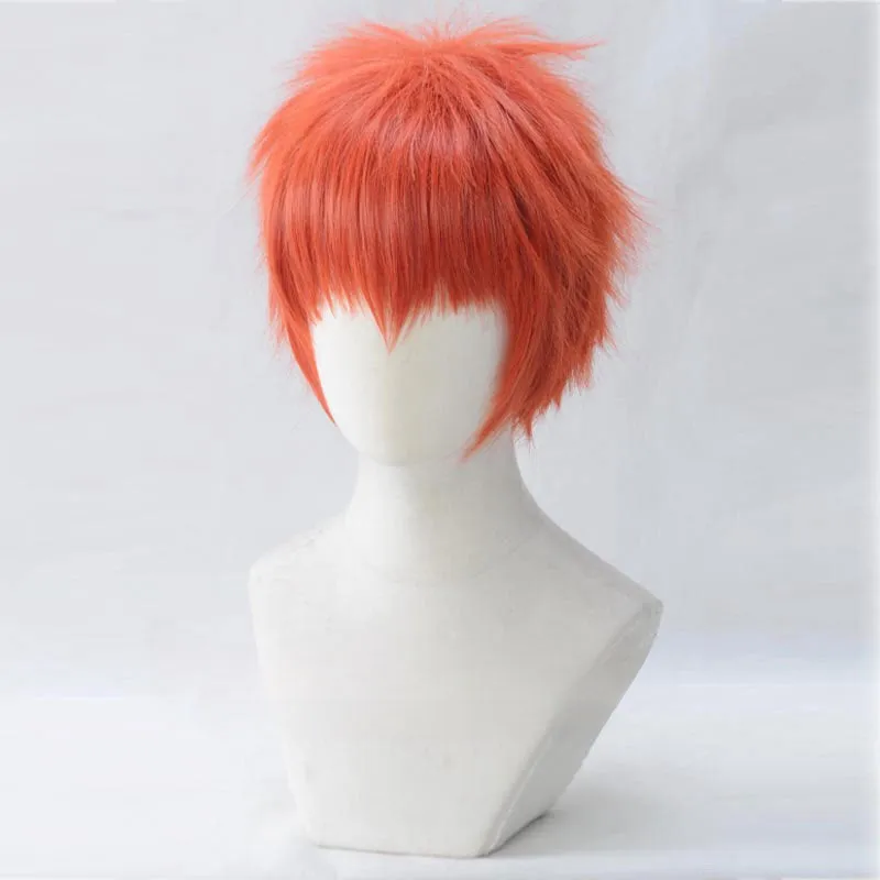Fate Stay Night Shirou Emiya Red Cosplay Wig sold by Lemail wig product image thumbnail 3