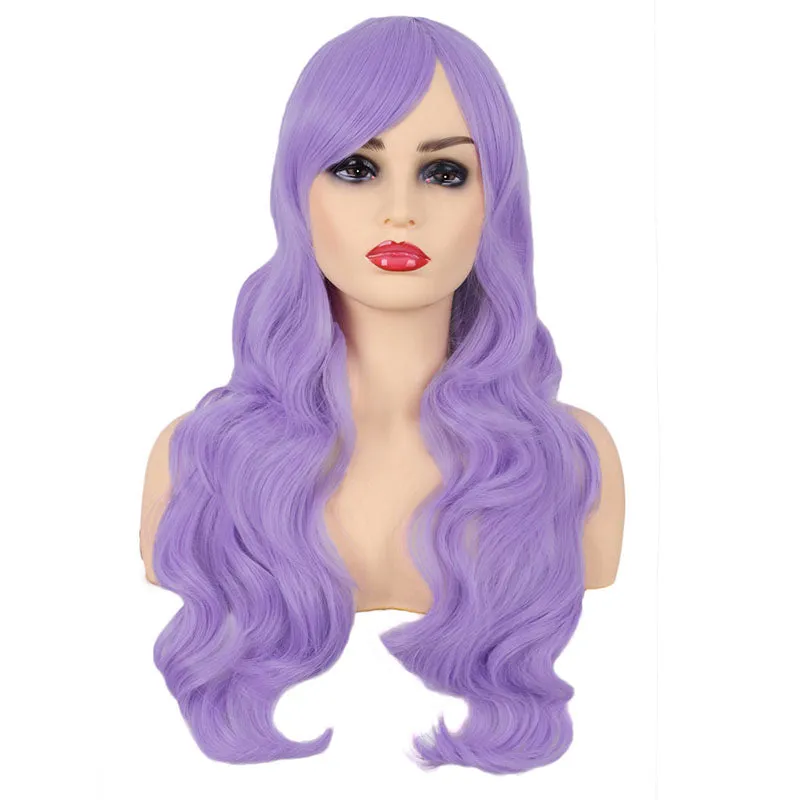 21 Colors Long Curly Anime Cosplay Wigs-H sold by Lemail wig