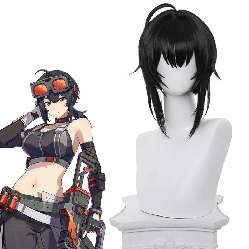 Zenless Zone Zero Grace Howard Black Cosplay Wigs sold by Lemail wig