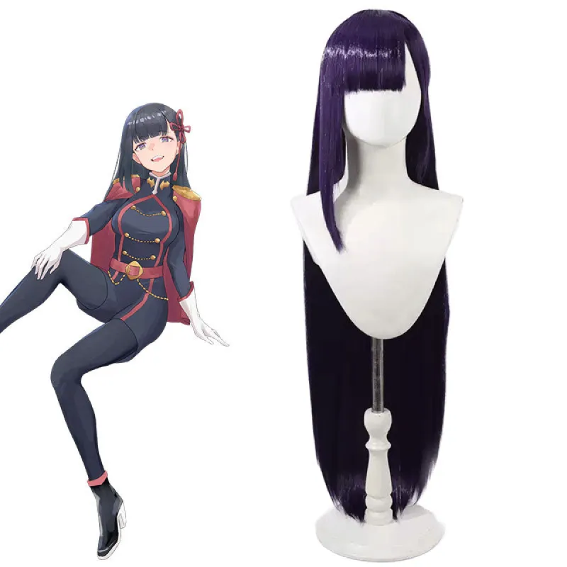 Chained Soldier Yamashiro Ren Purple Long Cosplay Wig made by Lemail wig