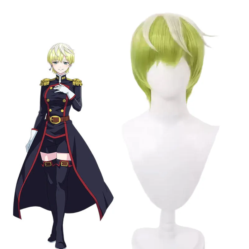 Chained Soldier Izumo Tenka Green Cosplay Wig sold by Lemail wig