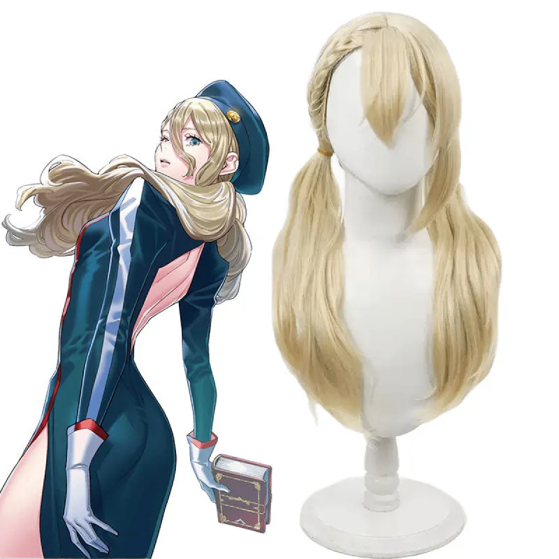 Chained Soldier Varvara Pilipenko Golden Cosplay Wig sold by Lemail wig