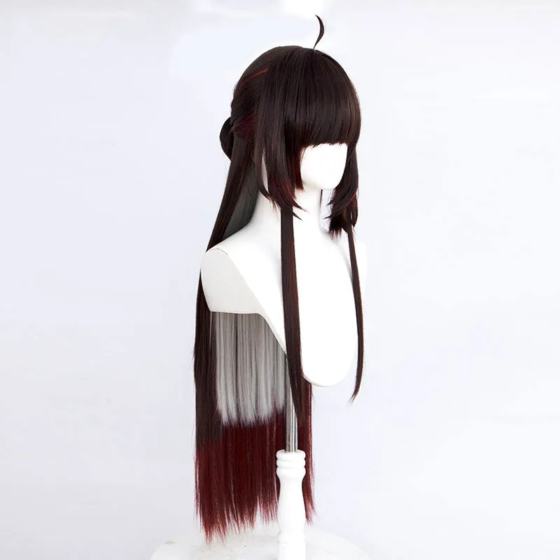 Honkai Star Rail Ling Sha Brown Cosplay Wig sold by Lemail wig product image thumbnail 3