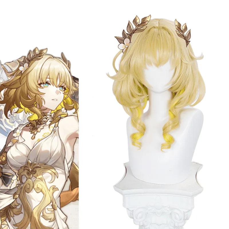 【In Stock】Honkai Star Rail Aglaea Cosplay Wig sold by Lemail wig