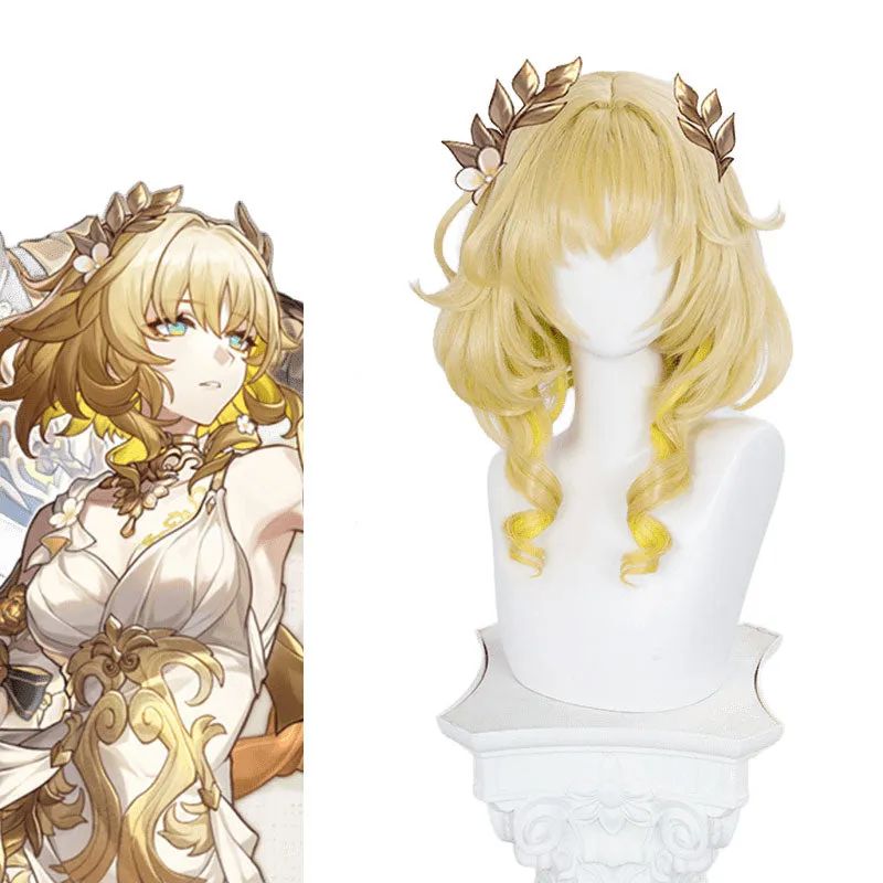 【In Stock】Honkai Star Rail Aglaea Cosplay Wig sold by Lemail wig