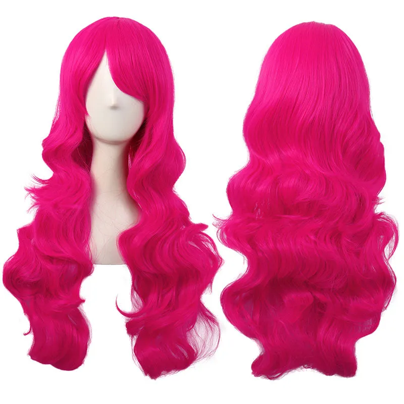 21 Colors Long Curly Anime Cosplay Wigs-R sold by Lemail wig