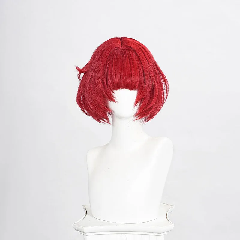 Lemailwig Honkai Star Rail Tribbie Red Cosplay Wig sold by Lemail wig product image thumbnail 2