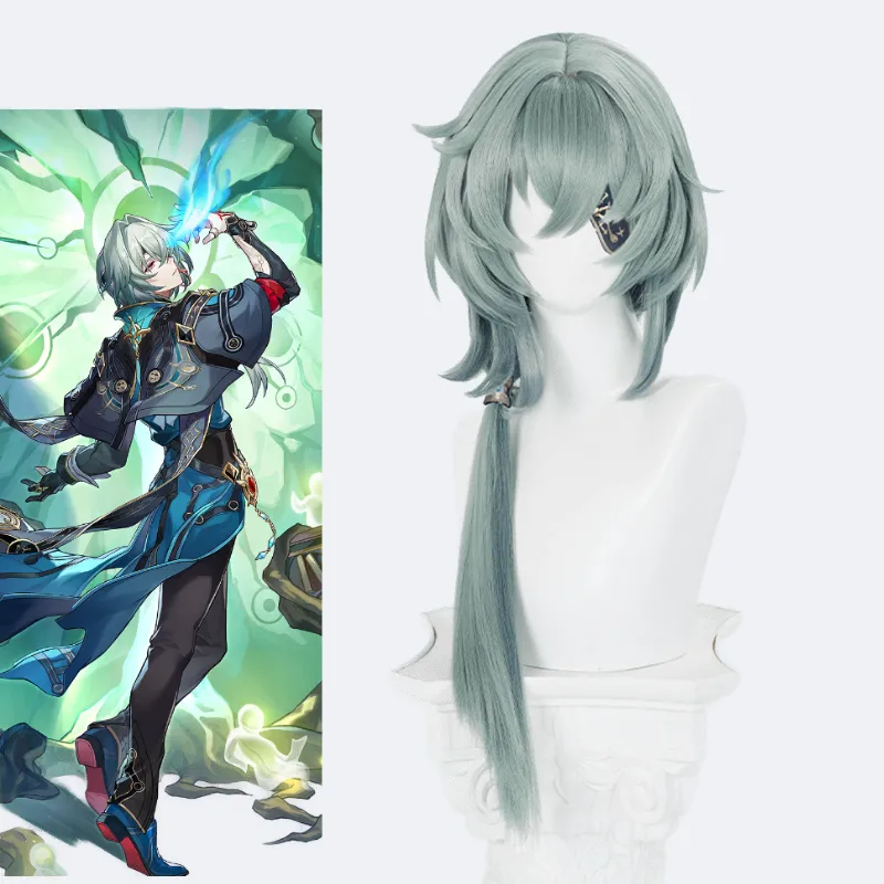 Lemailwig Honkai Star Rail Anaxa Cosplay Wig sold by Lemail wig