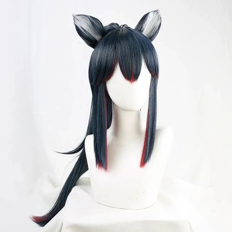 L-email Wig Arknights Texas 85cm Cosplay Wig sold by Lemail wig product image thumbnail 2