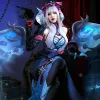 【Final Stock】L-email Wig LOL Snow Moon Morgana Cosplay Costume sold by Lemail wig