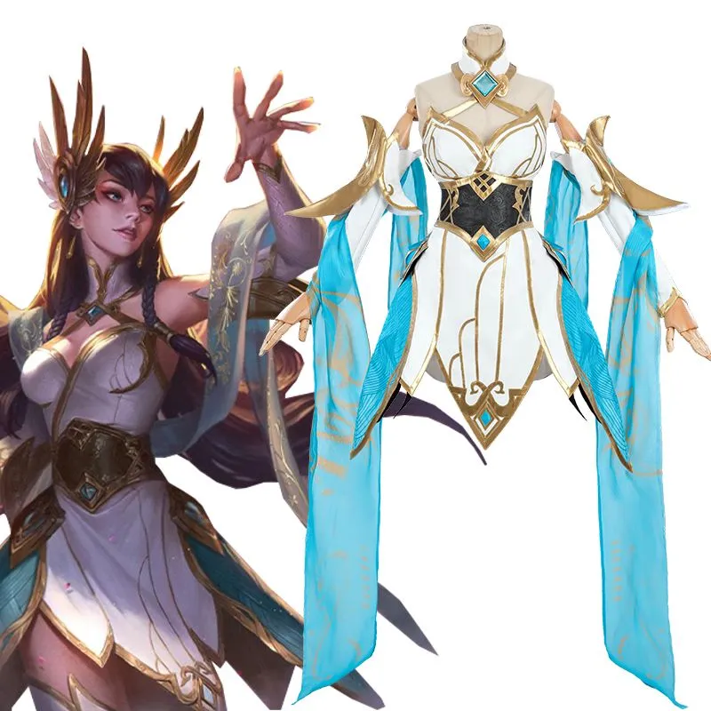 【Final Stock】 Limited Stock LOL Immortal Journey Irelia Cosplay Costume sold by Lemail wig product image thumbnail 4