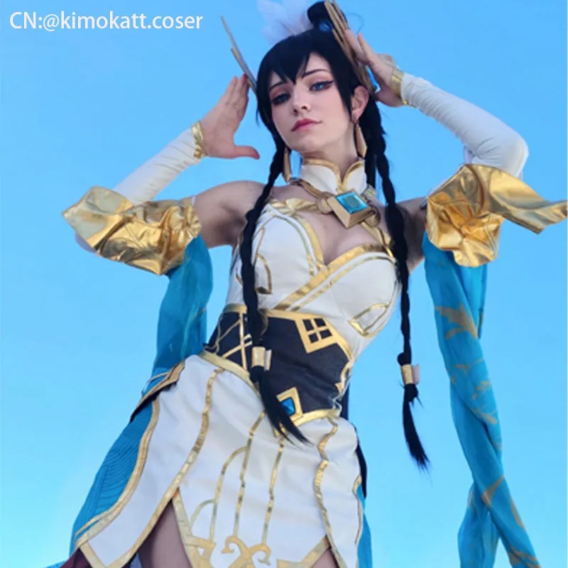 【Final Stock】 Limited Stock LOL Immortal Journey Irelia Cosplay Costume sold by Lemail wig product image thumbnail 2