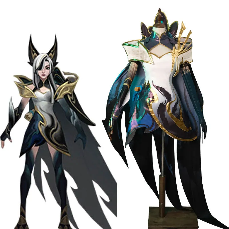 【Last Batch】LOL Calligraphia Xayah Cosplay Costume Halloween Costume sold by Lemail wig product image thumbnail 5