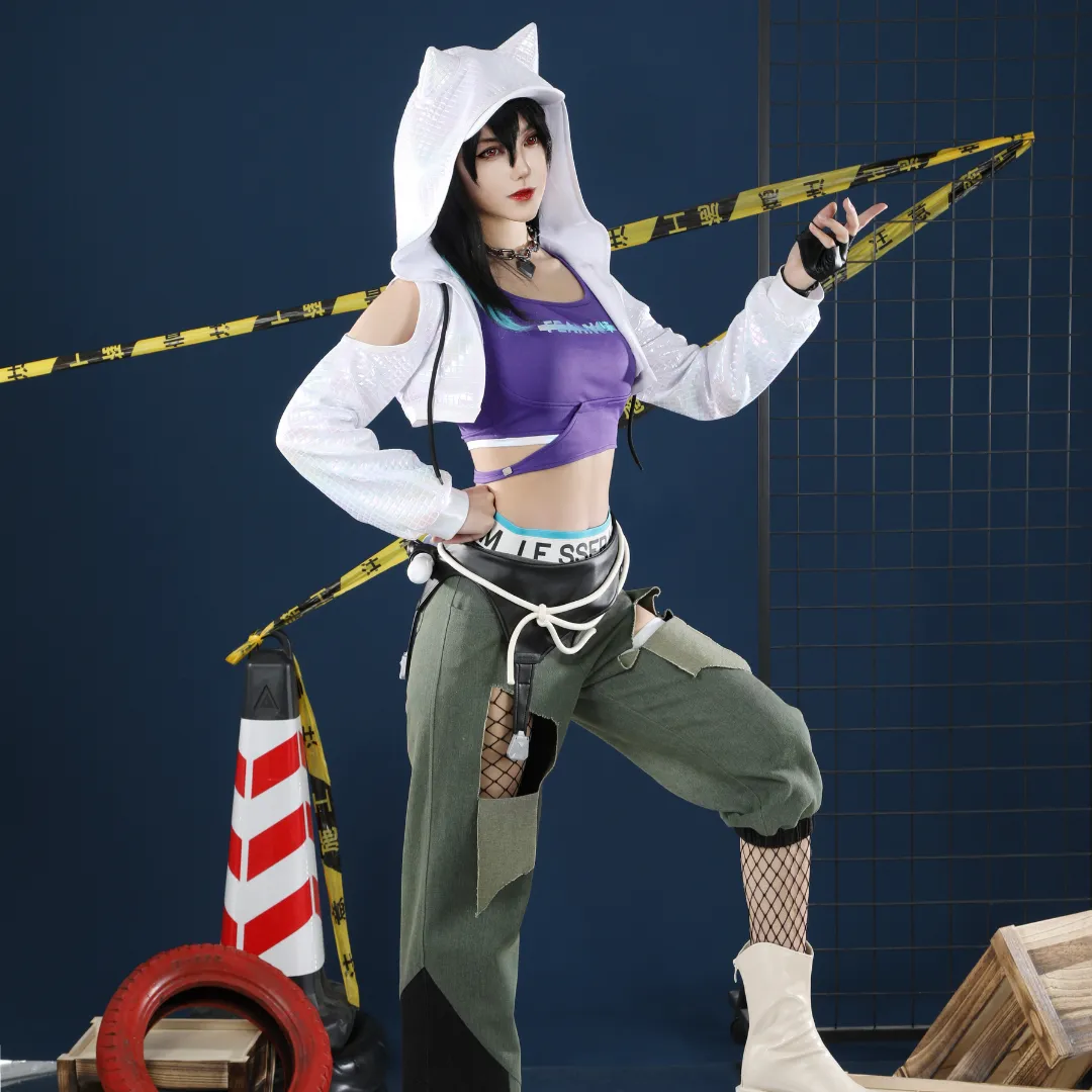 L-email Wig Overwatch Ashe Girl Group Collab Cosplay Costume sold by Lemail wig product image thumbnail 3