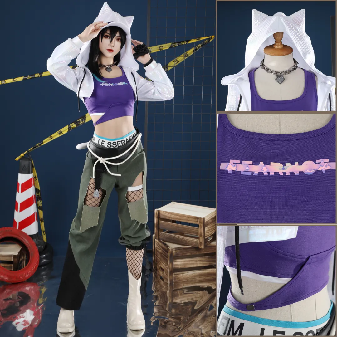 L-email Wig Overwatch Ashe Girl Group Collab Cosplay Costume sold by Lemail wig