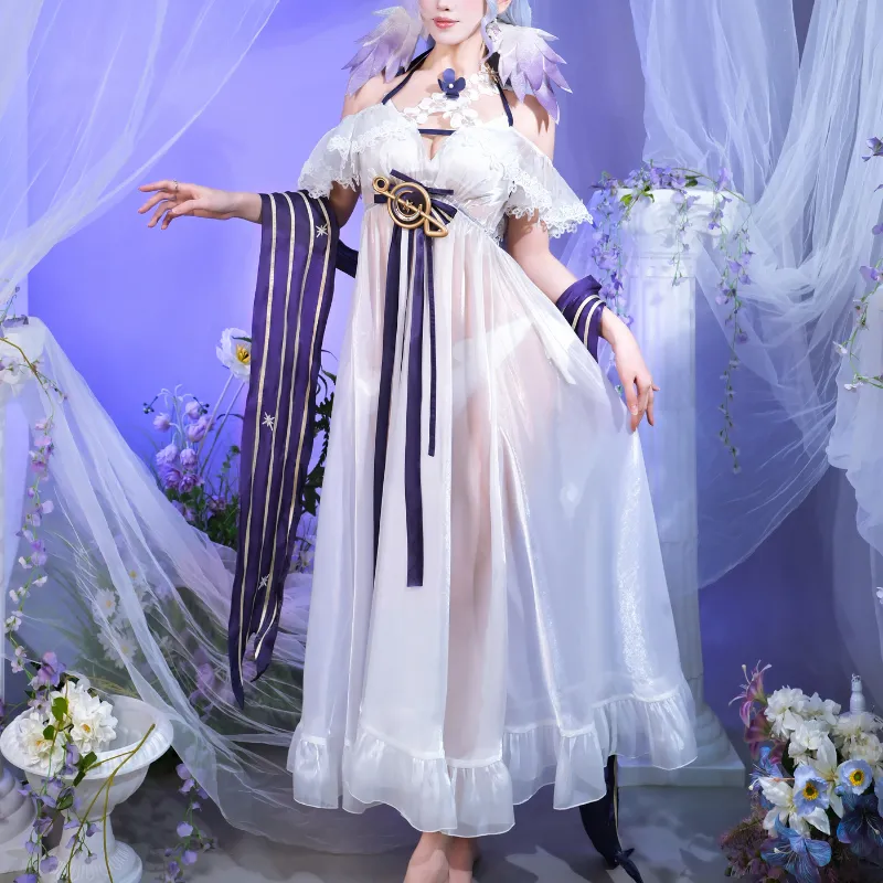 L-email Wig Robin Fanart Tulle Skirt Cosplay Costume sold by Lemail wig