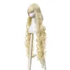 Kagerou Project Marry Kozakura 100cm Long Blonde Christmas Hair Wigs Synthetic Curly Cosplay Wigs sold by Lemail wig
