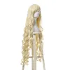 Kagerou Project Marry Kozakura 100cm Long Blonde Christmas Hair Wigs Synthetic Curly Cosplay Wigs sold by Lemail wig