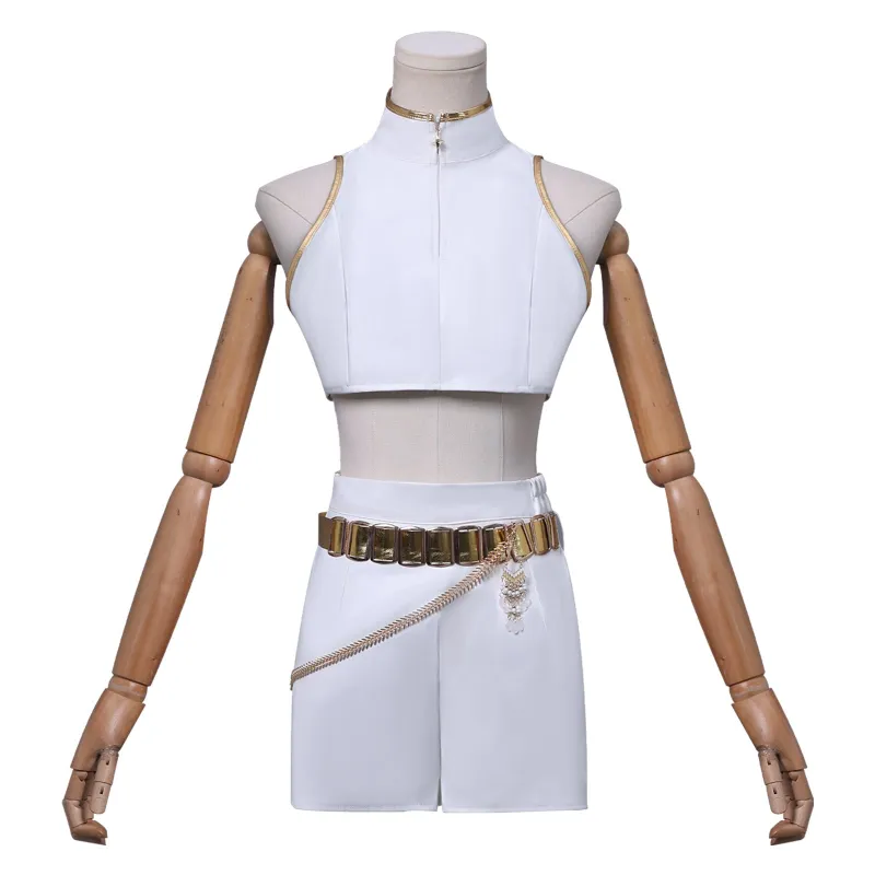 L-email Wig Kpop Demon Hunter Rumi Cosplay Costume (XS-XXXL) sold by Lemail wig