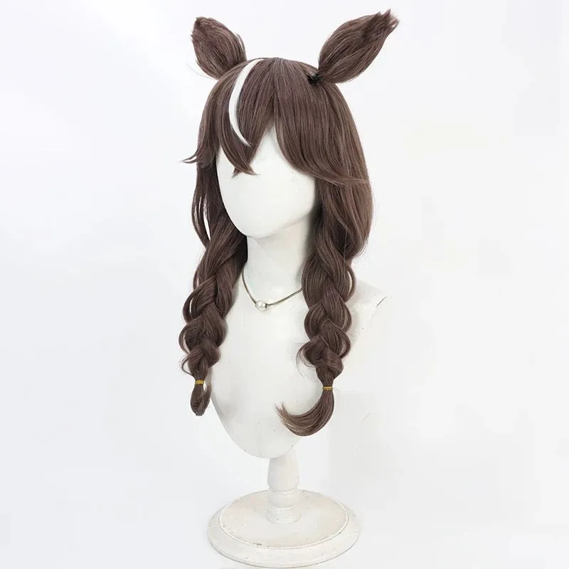 L-email Wig Pretty Derby Curren Bouquetd'or Brown 60cm Cosplay Wig sold by Lemail wig product image thumbnail 3