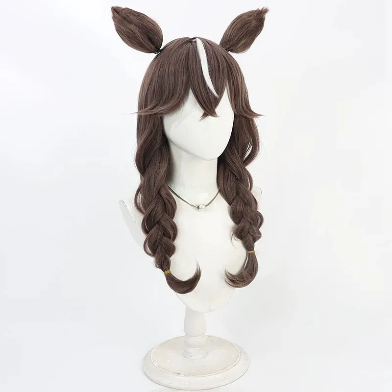 L-email Wig Pretty Derby Curren Bouquetd'or Brown 60cm Cosplay Wig sold by Lemail wig product image thumbnail 5