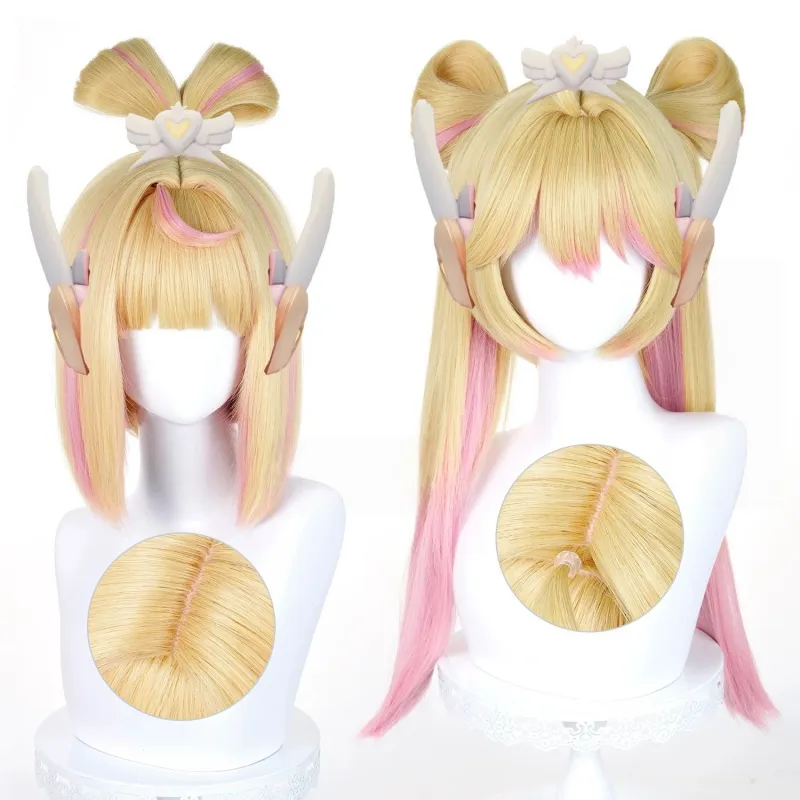 L-email Wig Overwatch Magical Girl Juno Cosplay Wig sold by Lemail wig