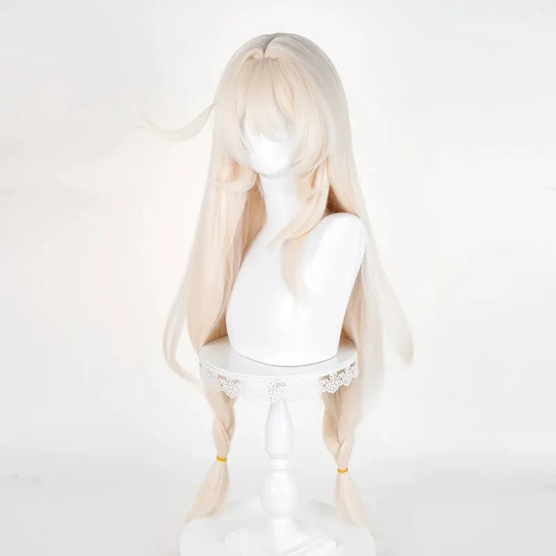 L-email Wig Genshin Impact Alice Pink-gold 98cm Halloween Cosplay Wig sold by Lemail wig product image thumbnail 2