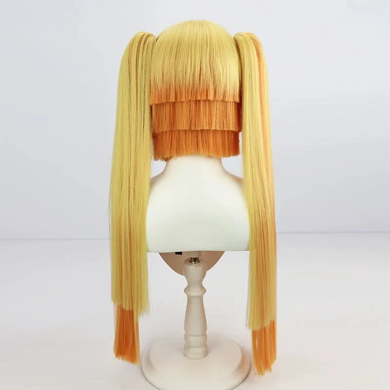L-email Wig Demon Slayer Zenitsu Agatsuma Halloween Cosplay Wig sold by Lemail wig product image thumbnail 3